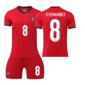 Cup ortugal home jersey size 7 Cristia onaldo children's adult set football jersey. 