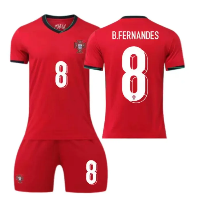 Cup%20ortugal%20home%20jersey%20size%207%20Cristia%20onaldo%20children's%20adult%20set%20football%20jersey%20-%20Image%206