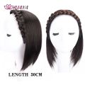 Synthetic Hair Pieces Headband Wig Heat Resistant Clip In One Piece Hair Extension For Women Topper Hair with braids Accessories. 