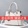 Walden Kangaroo Leather Women's Large Bags2023New Versatile Elegant Handbag Textured Shoulder Messenger Bag.