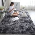 Nordic Tie Dyeing Rug Carpet Soft Cotton alfombra Grey tapis salon Floor Mat Plush Area Rugs Carpets For Living Room Bedroom. 