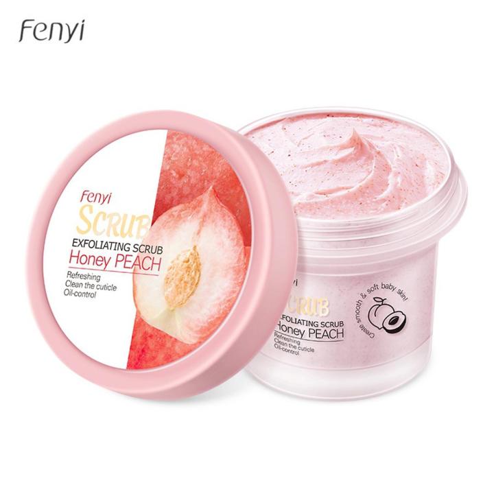 Fenyi Honey Peach  Exfoliating Body Scrub  -100g