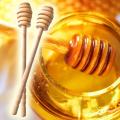 Long Handle Wood Honey Dipper Stick Honey Mixer Bar Spoon Kitchen Tool.