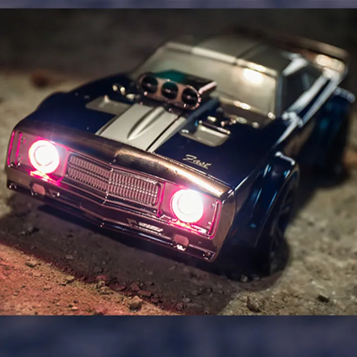 Scy%2016303%201/14%202.4g%20Rc%20Car%204wd%20Electric%20High%20Speed%20Off-road%20Drift%20Vehicle%20Flat%20Running%20Muscle%20Car%20With%20Retro%20Led%20Light%20-%20Image%209