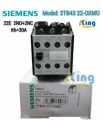 Siemens auxiliary contract  3TB43  22-OXMO (22E 2NO+2NC) ith=30A original. 