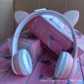 Cross-Border VIV-23M Cute Cat Claw Bluetooth Headset Cat Ear Luminous Wireless Head-Mounted Headset Headset Wholesale. 