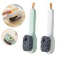 Multifunctional Soft-Bristled Cleaning Brush 1PC Shoe & Clothes Cleaner for Shoes, Clothing, and Boards.