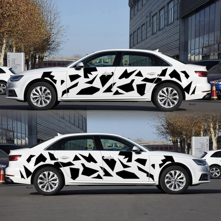 LI%201%20Pair%20D-2357%20Car%20Side%20Stickers%20Tattoo%20Decoration%20Fade%20Resistant%20Colored%20Camouflage%20Look%20Styling%20Decals%20-%20Image%205
