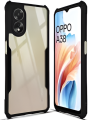 For Oppo A38 Protective Black Border Crystal Clear Xundd Mobile Back Case Cover.