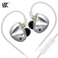 KZ d-fi earphones HiFi bass earbuds monitor 4-level tuning switch headphone Sport stereo sound noise reduction headset.