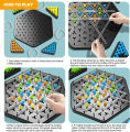 Chain Triangle Chess Splendor Duel Board Game Strategy Game for Kids and Adults Fun Family Game Logic Chess Track Tables Game.