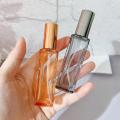 High-End Portable Glass Spray Bottle Advanced Large Capacity Travel Replacement Empty Bottle Perfume Sub Bottle 20ml. 