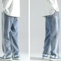 Y2k Baggy Men's Jeans for Men Pants Clothing Ropa Pantalones Hombre Vaqueros Calça Masculina Summer Streetwear Elastic Waist.