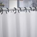 24 PCS Shower Curtain Rings Plastic Shower Curtain Hooks for Bathroom Shower Rod. 