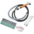 90° Degree 3MM Pneumatic Micro Grinder Angle Air Micro Die Pencil Polisher Tool.