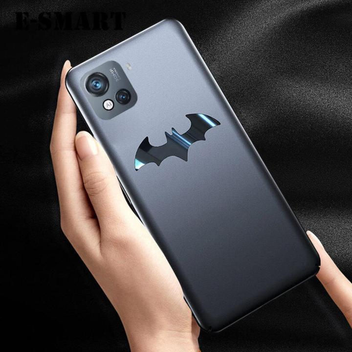 For Blackview Oscal C80 Case 3 Mm Ultra-thin Super Light Metal Bat Man Non-slip Mobile Phone Cases Housing for Blackview Oscal C80 Back Cover