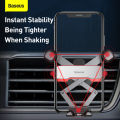 Baseus Car Phone Holder, 360° Rotating Auto Lock & Release Mobile Holder for Air Vent.