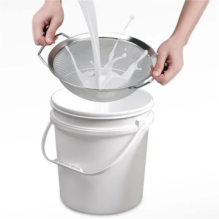 3%20Pack%20Fine%20Mesh%20Paint%20Strainer%2060%20Mesh%20Stainless%20Steel%20Filter%20Cover%20Fits%205%20Gallon%20Paint%20Bucket%20Filter%20Tool%20Insert%20Strain%20-%20Image%202