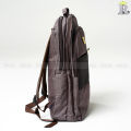 Waterproof Cotton Canvas Stylish Backpack For Men Travel And Laptop Bag.