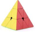 Exclusive 3 Stage Pyramid Rubiks Magic Cube. 