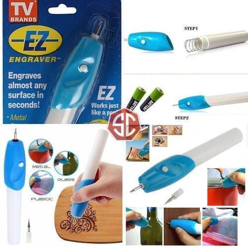Electric Engraving Pen Jewelry Engrave Pen DIY Wood Glass Metal Engraver Pen Carve Engraving Tool