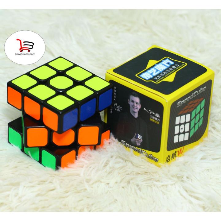 3-D Puzzle Game Ribiks Cube - Multicolor/1Pcs
