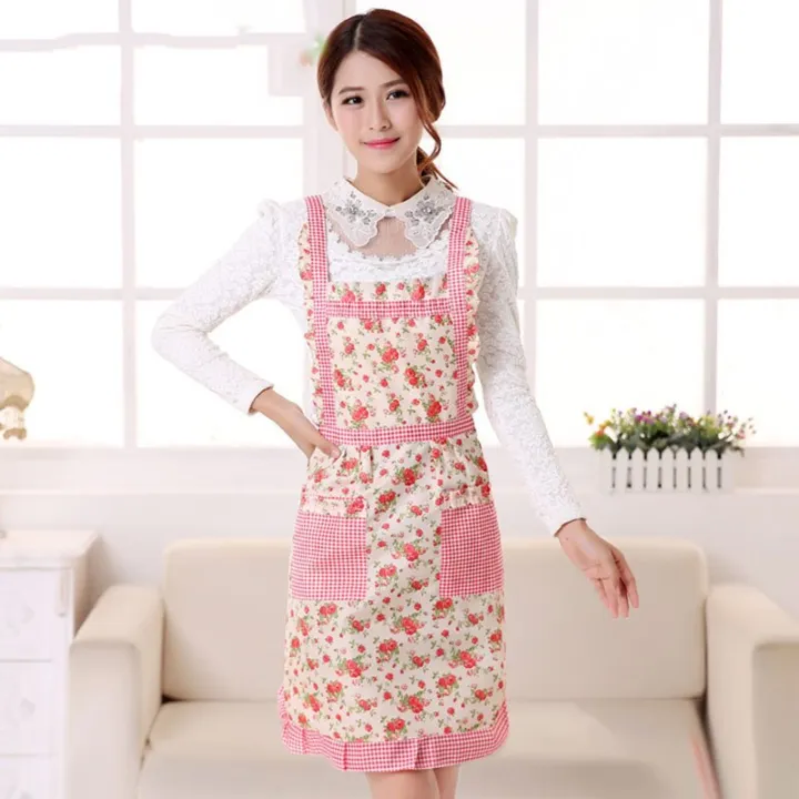 %E3%80%90happy%20one%E3%80%91Women%20Apron%20with%20Pockets%20Waterproof%20Print%20Double%20Layer%20Anti-oil%20Kitchen%20Thick%20Home%20Supplies%20-%20Image%208