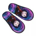 Custom Halloween Horror Movie Coraline Soft Memory Foam House Slippers Women Cozy Warm Anti-Skid Slipper. 