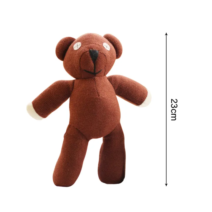 23cm%20Mr%20Bean%20Teddy%20Bear%20Animal%20Stuffed%20Plush%20Toy%20Soft%20Cartoon%20Brown%20Figure%20Doll%20-%20Image%202