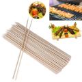 BBQ Grilling Skewers Outdoor Sticks Bamboo Barbecue Fork 100pcs Picnic. 