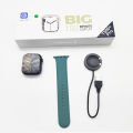 Cross-border hot selling T500+PRO smart watch, large screen Bluetooth call, pedometer, heart rate, sleep reminder, sports watch.