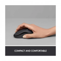 Logitech M221 Silent Charcoal Wireless Mouse. 