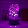 Gon and Killua Figure 3d Night Light Anime Hunter X Hunter Nightlight for Kid Bedroom Decor Lighting Child Gift HxH Lamp Bedside.