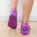 【linfang store】1Pair Shoe Covers Dustproof Rain Cover Winter Step Shoe Waterproof Silicone Shoe Covers. 