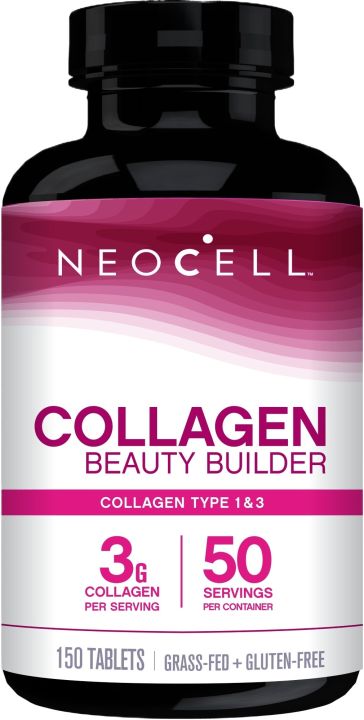 NeoCell Collagen Beauty Builder, Collagen Type 1 & 3, 150 Tablets