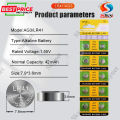 LR41/392A/AG3 Alkaline Battery - 10Pcs. 
