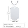Mprainbow Personalized Dog Tag Necklaces for Men,Engraved Military Dog Tags Customize with Your Words Valentine’s Birthday Gift. 