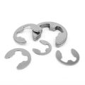 1000 PCS Stainless Steel E-Type Retaining Ring Kit 1.2mm-15mm E-Type Split Retaining Ring E-Type Bearing Retaining Ring. 