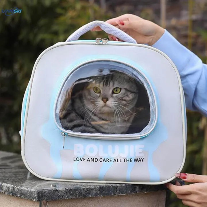 Cat%20Cats%20Bag,%20when%20Going%20Out,%20Travel%20Bag,%20Unique%20Breathable%20with%20Shoulder%20Strap%20blue%20-%20Image%202