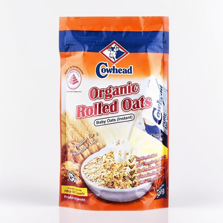 Cowhead Baby Rolled Oats 500 Gm