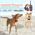 Petrainer 916-2 Pet  Training Collar Rechargeable Waterproof  Electronic Shock Training Collar with Blue LCD display. 