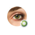 Freshlook COLORBLENDS - Gemstone Green - 2 lenses contact lenses  colored contact lenses eye lens  best contact lenses. 