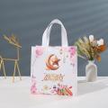 1PC Eid Mubarak Nonwoven Gift Bags Ramadan Kareem Cookie Candy Packaging Bag Box Muslim Islamic Festival Party Supplies.