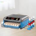 Automatic Egg Incubator Easy Cleaning Chicken Hatcher for Quail Goose Pigeon 48 Eggs.