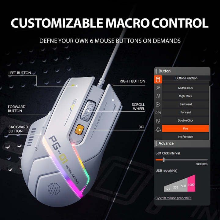 inphic%C2%AE%20PG1%20Wired%20and%20RGB%20Gaming%20Mouse%20-%20Image%206