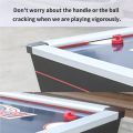 Air Hockey Puck Paddle Kit Ball Paddles Red Color Pusher Set Handles.