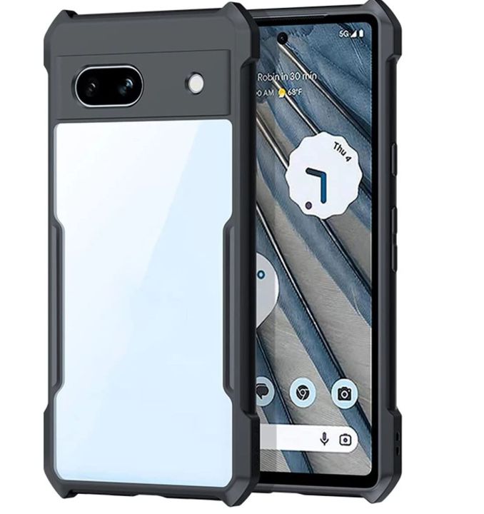 For%20Pixel%207A%20%20C-xunnd%20Case%20Mobile%20Back%20Cover%20Matte%20Simple%20Solid%20Color%20Soft%20Silicone%20Case%20High%20Quality%20-%20Image%202