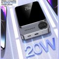 Awei P39K 10000mAh Magsafe Wireless Powerbank 20W PD Fast Charging Magnetic Power Bank.