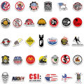 98PCS Funny Hard Hat Brand Sign Cool Sticker Construction Workers Helmet Motorcycle Car Tools Laptop Bicycle Gift Stickers. 