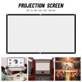 Portable Home Outdoor Accessories Projector Curtains Projection Screen Simple Curtain Anti-light Screen. 
